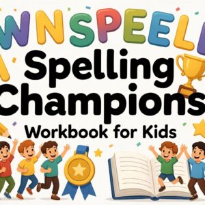 Spelling Champions Workbook for kids